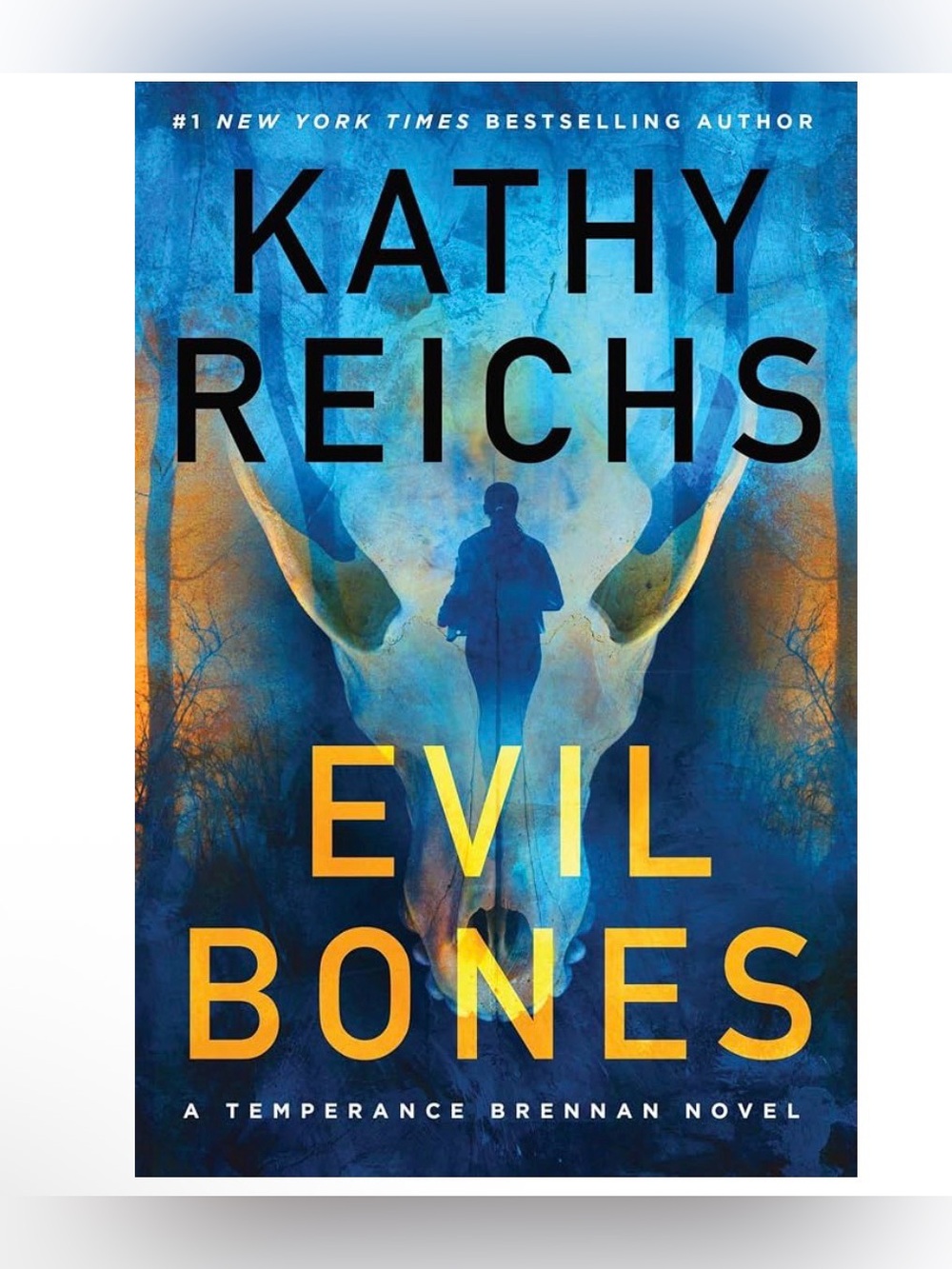 Like New: Hardcover Evil Bones by Kathy Reichs, Decorative, Library Display Book